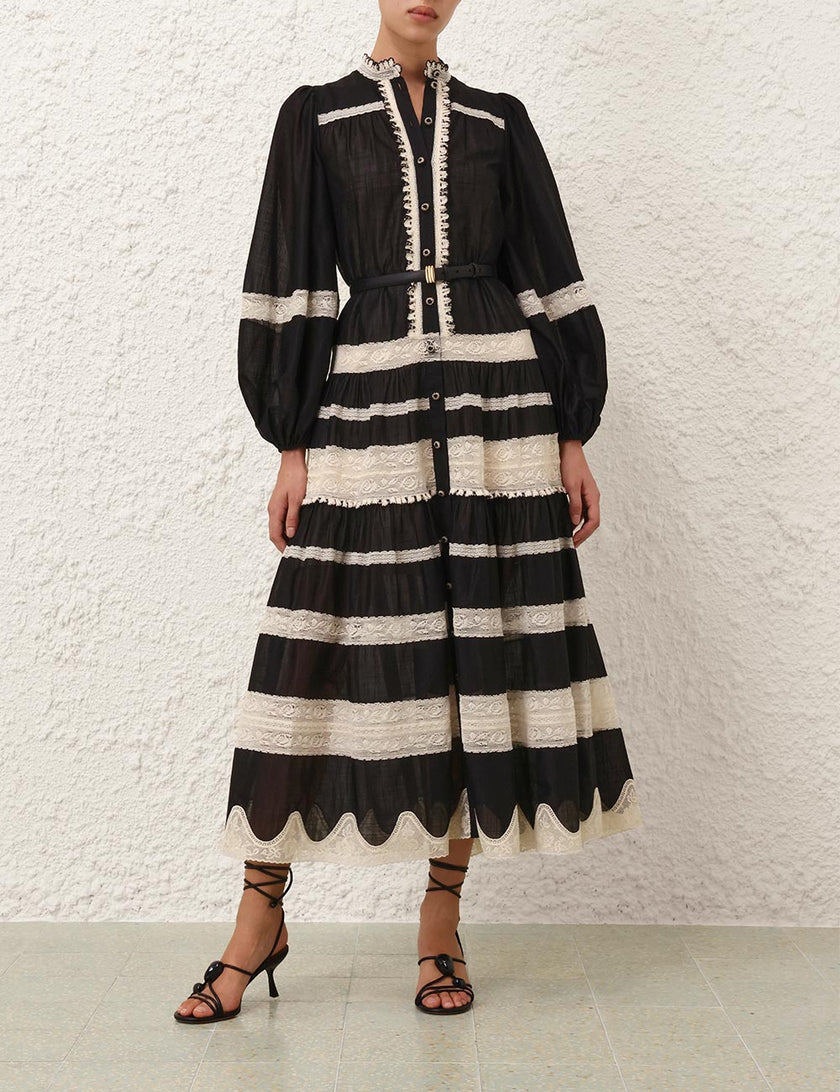 RHIANNON LACE BILLOW DRESS