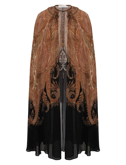 HYPNOTIC CAPED MAXI DRESS