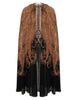 HYPNOTIC CAPED MAXI DRESS