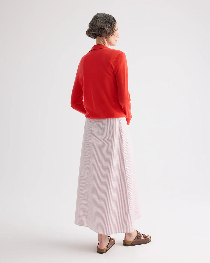 UMA HENLEY SWEATER IN CASHMERE