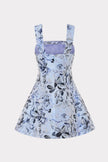 ELODIE JACQUARD MINI DRESS