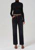 CARADENE RIB TURTLENECK IN BLACK