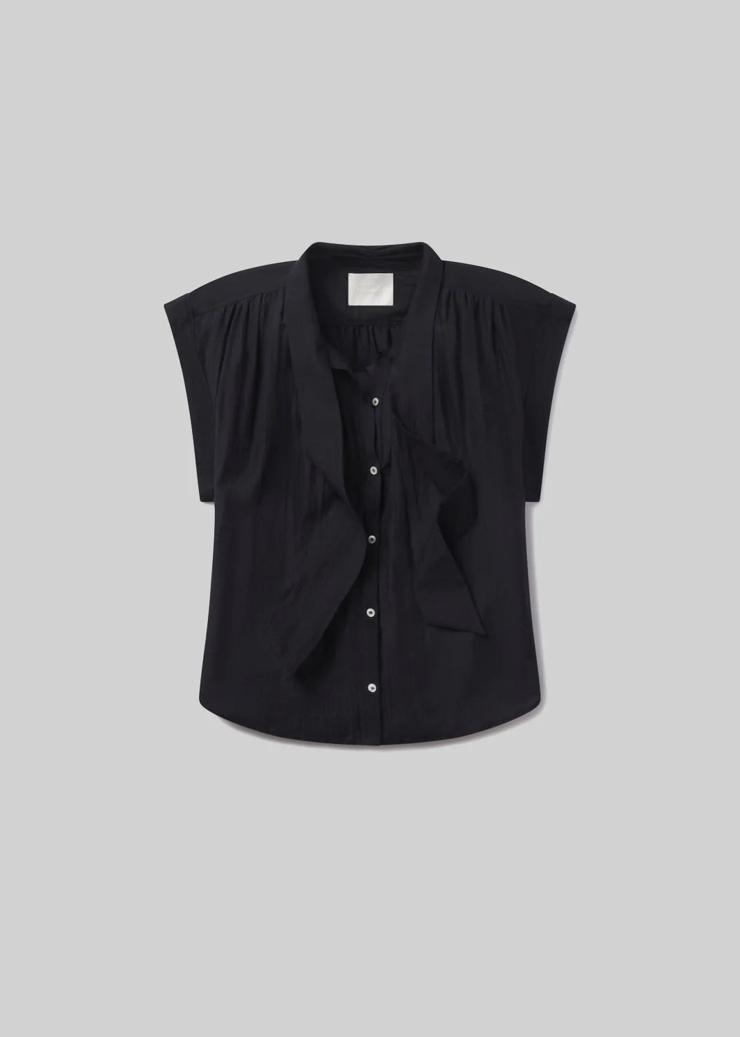 PENNY BLOUSE WITH NECK TIE