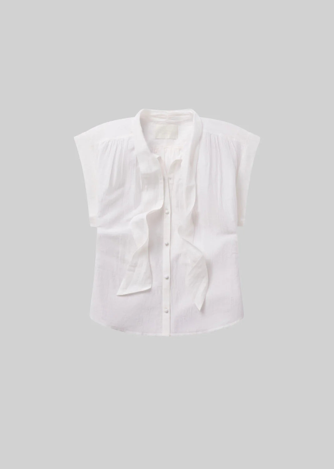 PENNY BLOUSE WITH NECK TIE