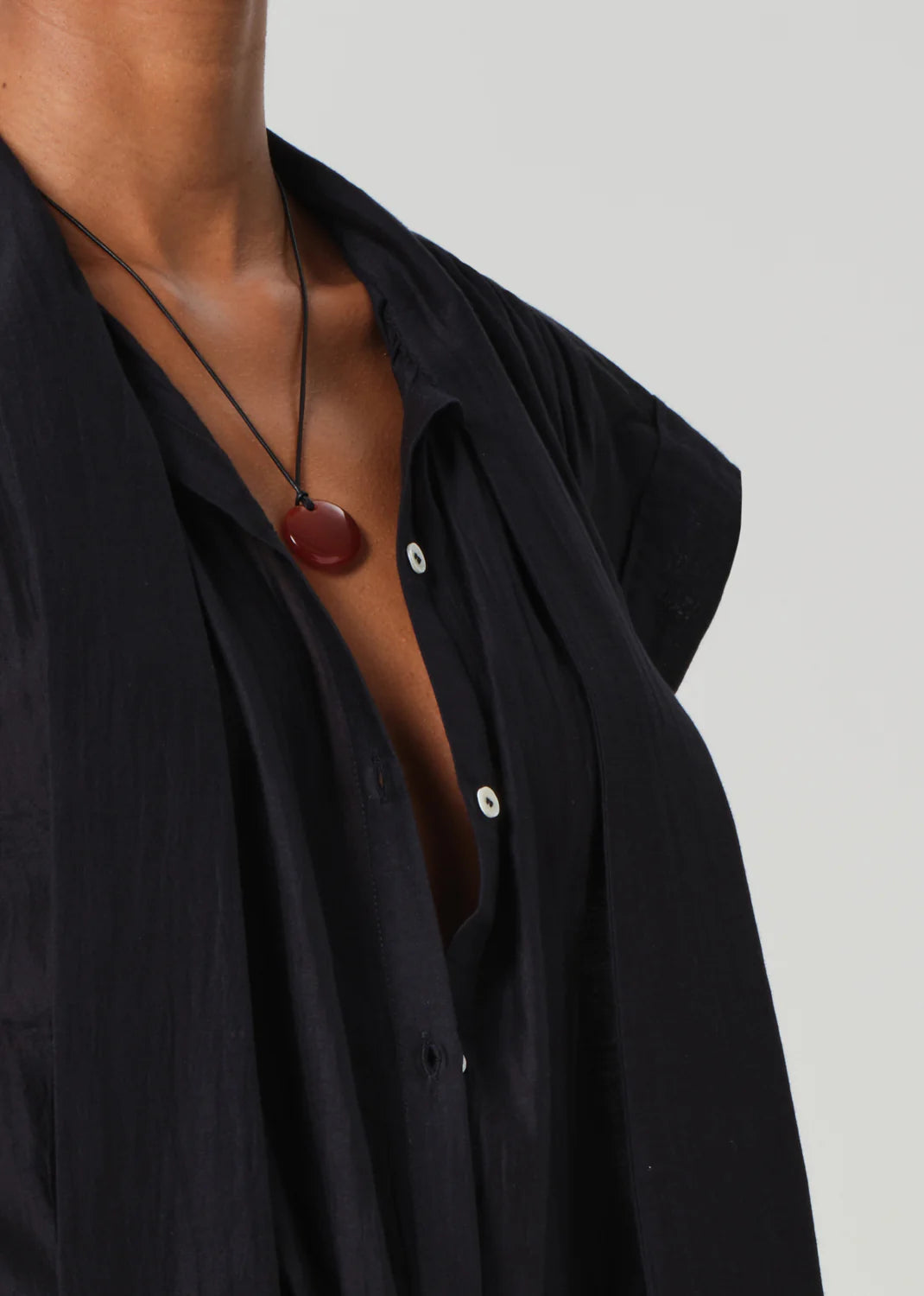 PENNY BLOUSE WITH NECK TIE