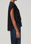PENNY BLOUSE WITH NECK TIE