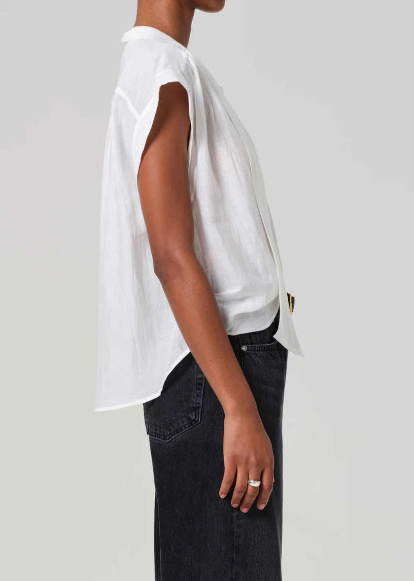 PENNY BLOUSE WITH NECK TIE