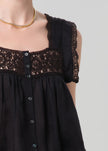 MIA EMBROIDERED TOP
