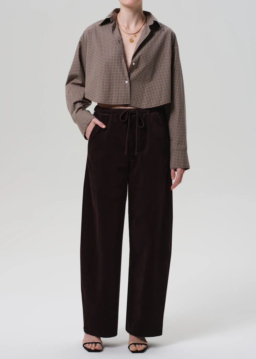 ANA CROPPED SHIRT