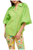 COURT SHORT SLEEVE BUTTON UP TOP