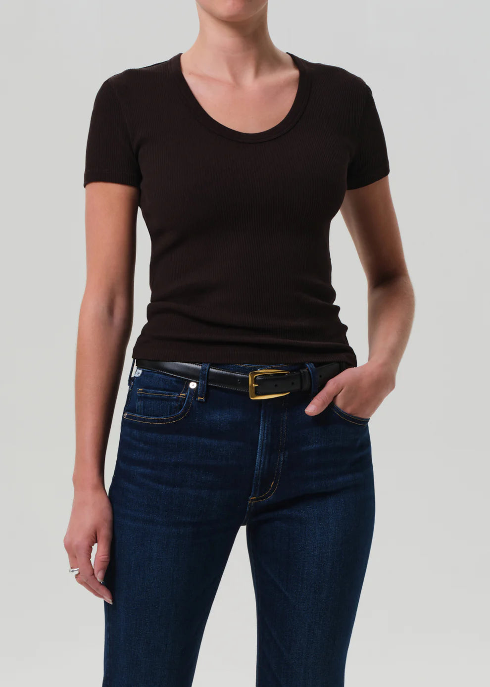 MAUDE U NECK TEE