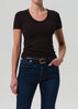 MAUDE U NECK TEE