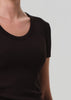 MAUDE U NECK TEE
