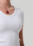 MAUDE U NECK TEE