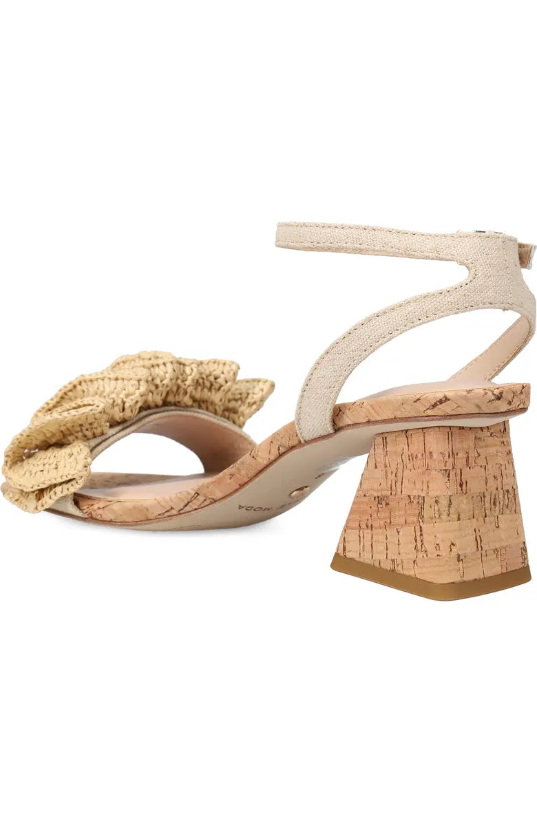 TIANN RAFFIA SANDAL