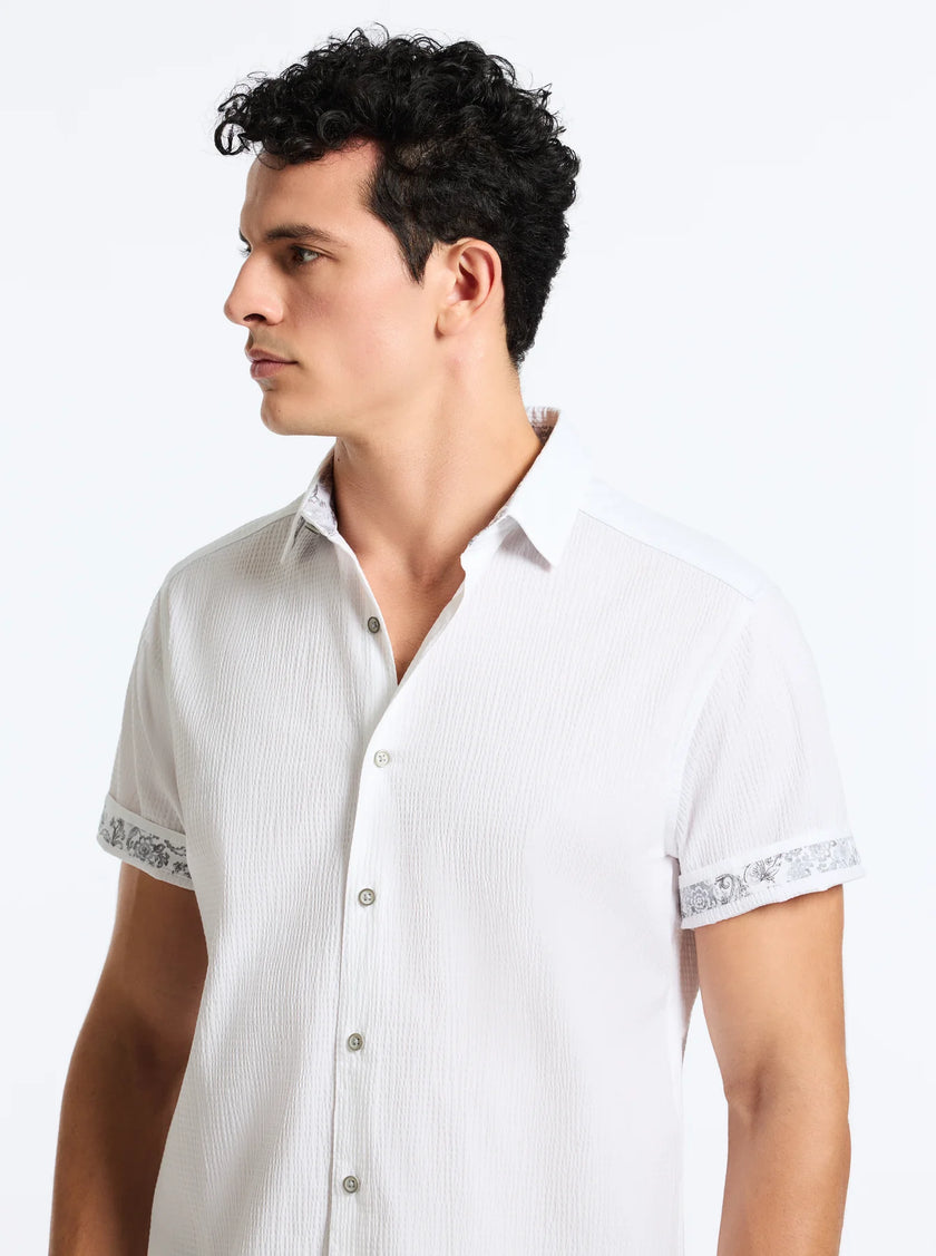 THRESHER SHORT SLEEVE BUTTON DOWN SHIRT