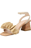 TIANN RAFFIA SANDAL