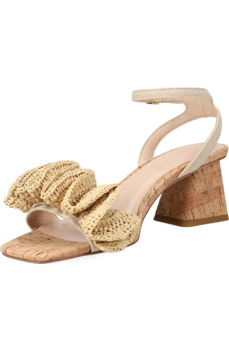 TIANN RAFFIA SANDAL