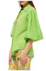 COURT SHORT SLEEVE BUTTON UP TOP