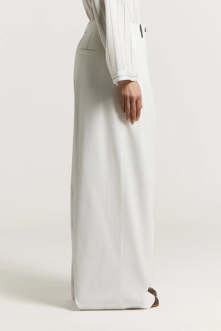 COTTON GABARDINE TROUSER