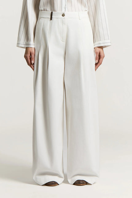 COTTON GABARDINE TROUSER
