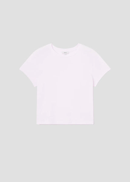 ADINE SHRUNKEN TEE IN ROSEWATER