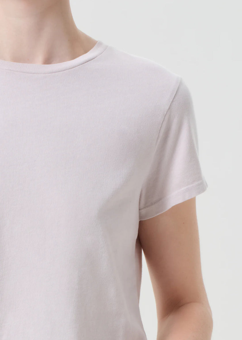 ADINE SHRUNKEN TEE IN ROSEWATER