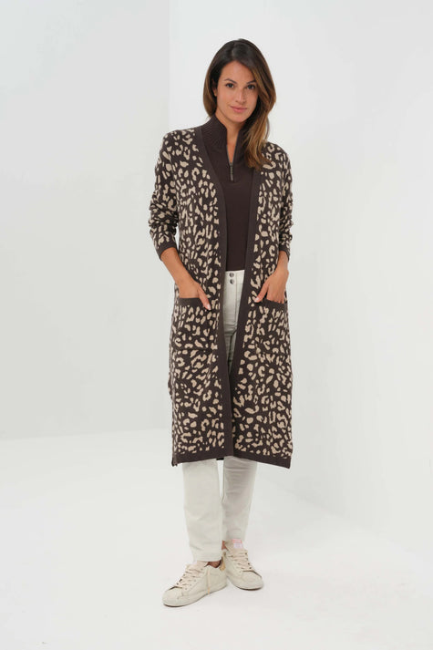 ZENDAYA LONG DUSTER CARDIGAN
