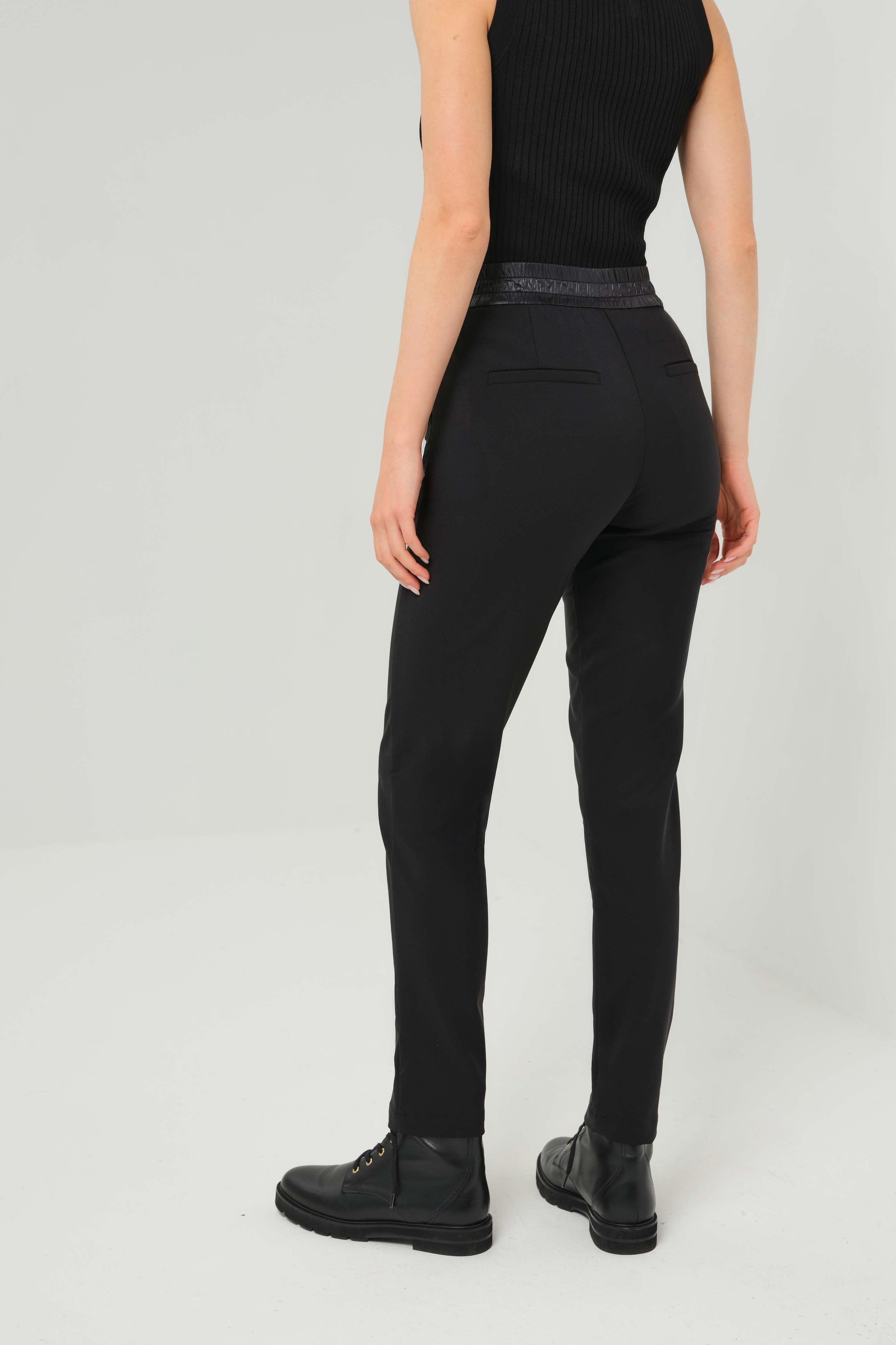 URBAN SLACK MIXED MEDIA TAPERED LEG PANT