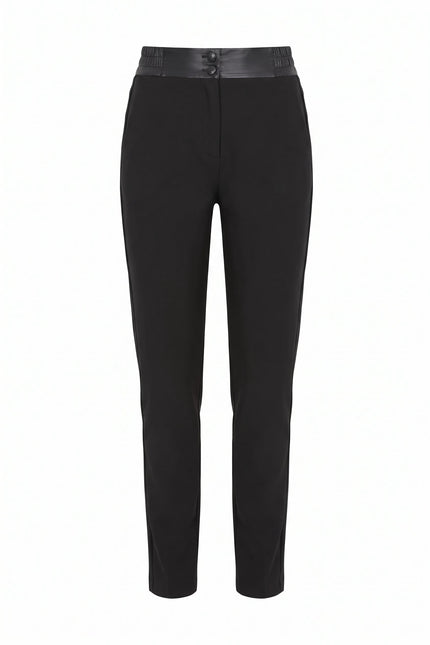 URBAN SLACK MIXED MEDIA TAPERED LEG PANT