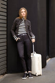 URBAN SLACK MIXED MEDIA TAPERED LEG PANT