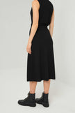 MANDARIN TEXTURED SWEATER MIDI SKIRT