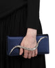 CRYSTAL CURVE CLUTCH