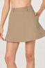CAIRN WOVEN ALINE MINI SKIRT