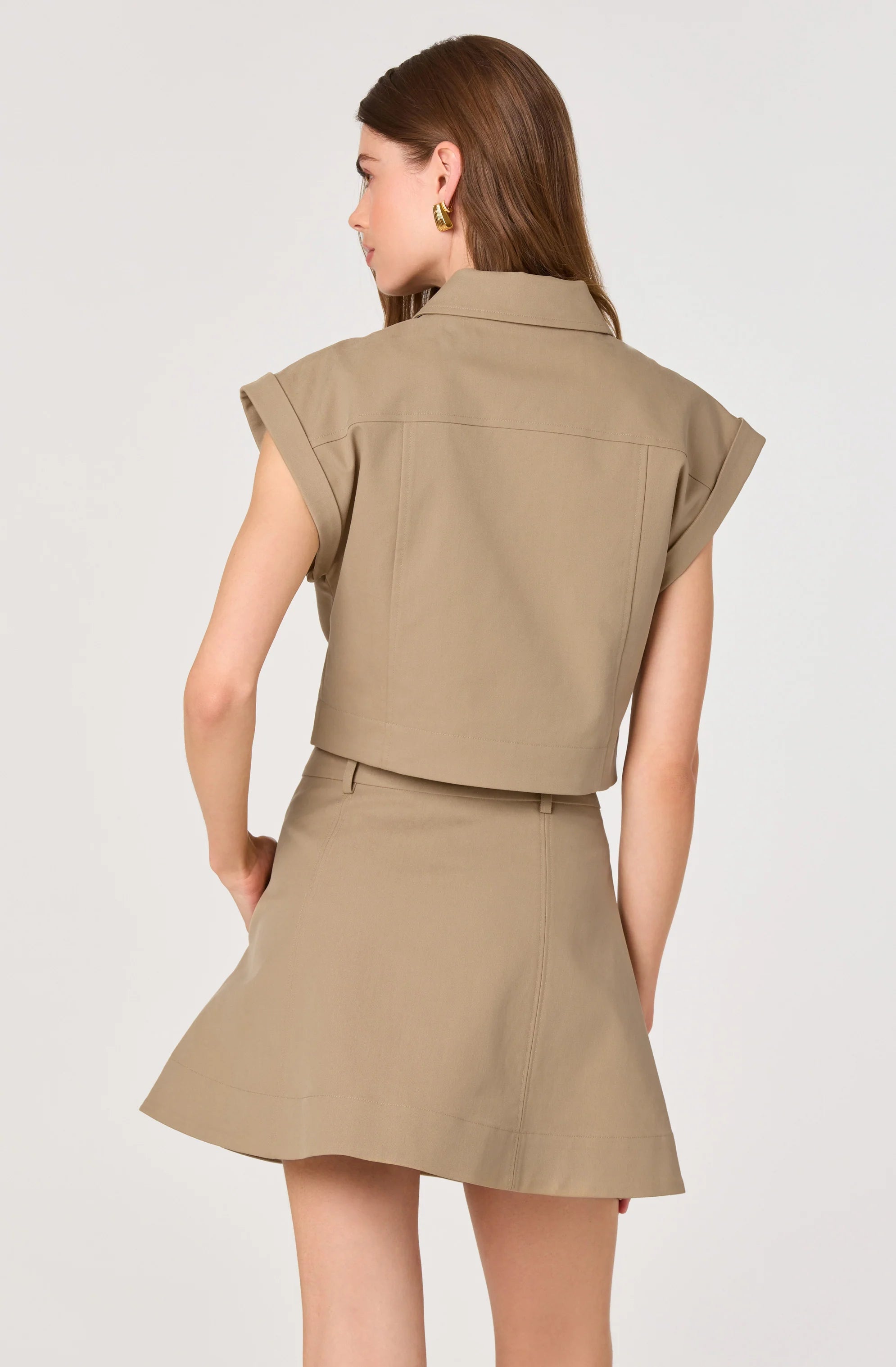 CARIN UTILITY CROPPED TOP