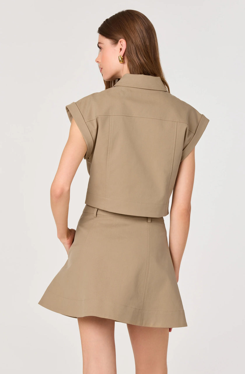 CARIN UTILITY CROPPED TOP