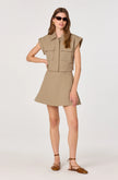CARIN UTILITY CROPPED TOP