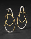 SOLANALES CRYSTAL LARGE ORBIT EARRING