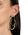 SOLANALES CRYSTAL LARGE ORBIT EARRING