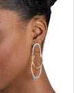 SOLANALES CRYSTAL LARGE ORBIT EARRING