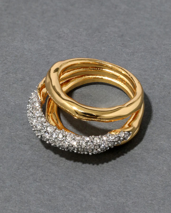SOLANES CRYSTAL ORBITING RING