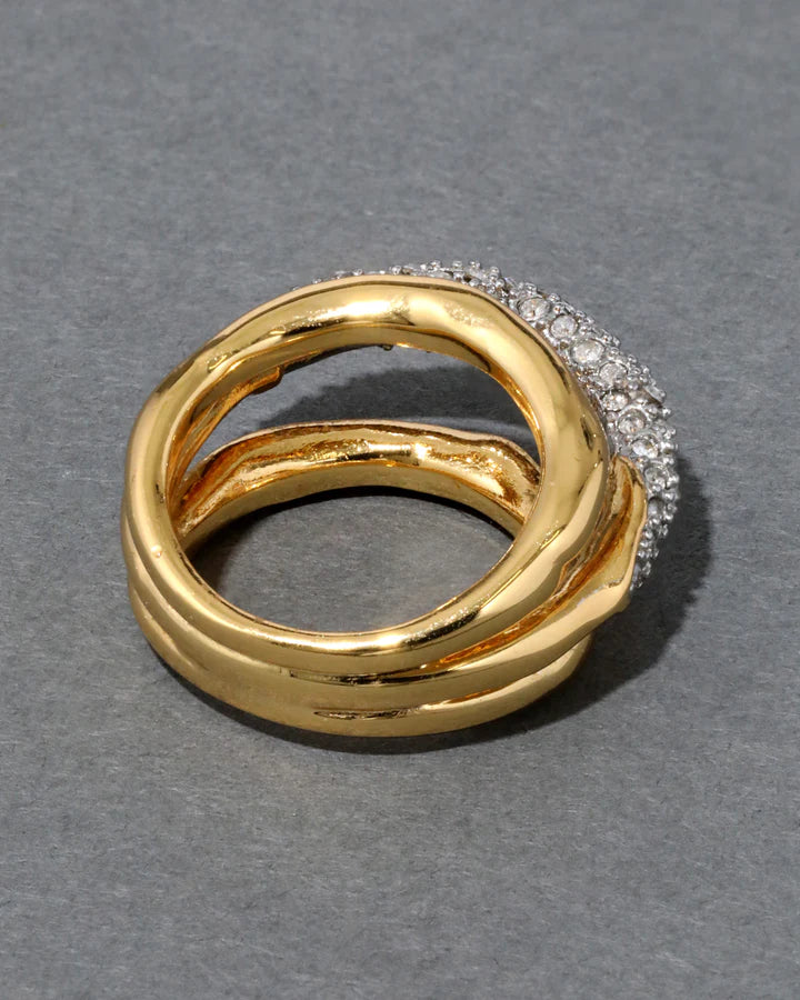 SOLANES CRYSTAL ORBITING RING