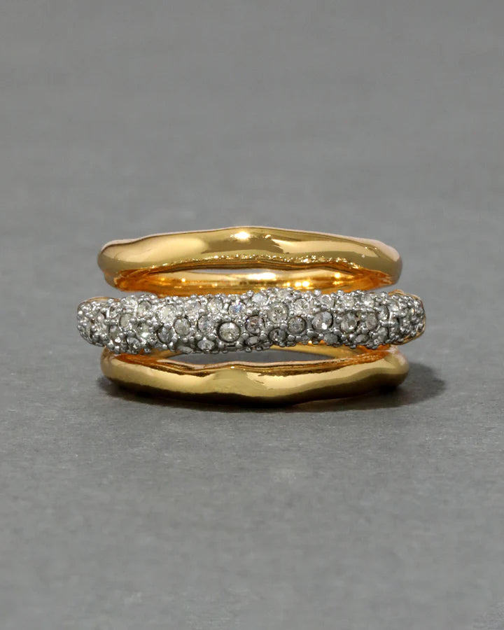 SOLANES CRYSTAL ORBITING RING
