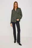 ALYSSA SHIRT IN OLIVE JAGUARS