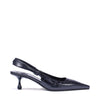 AMEL 50 SHINY CROC EMBOSSED LEATHER SLINGBACK
