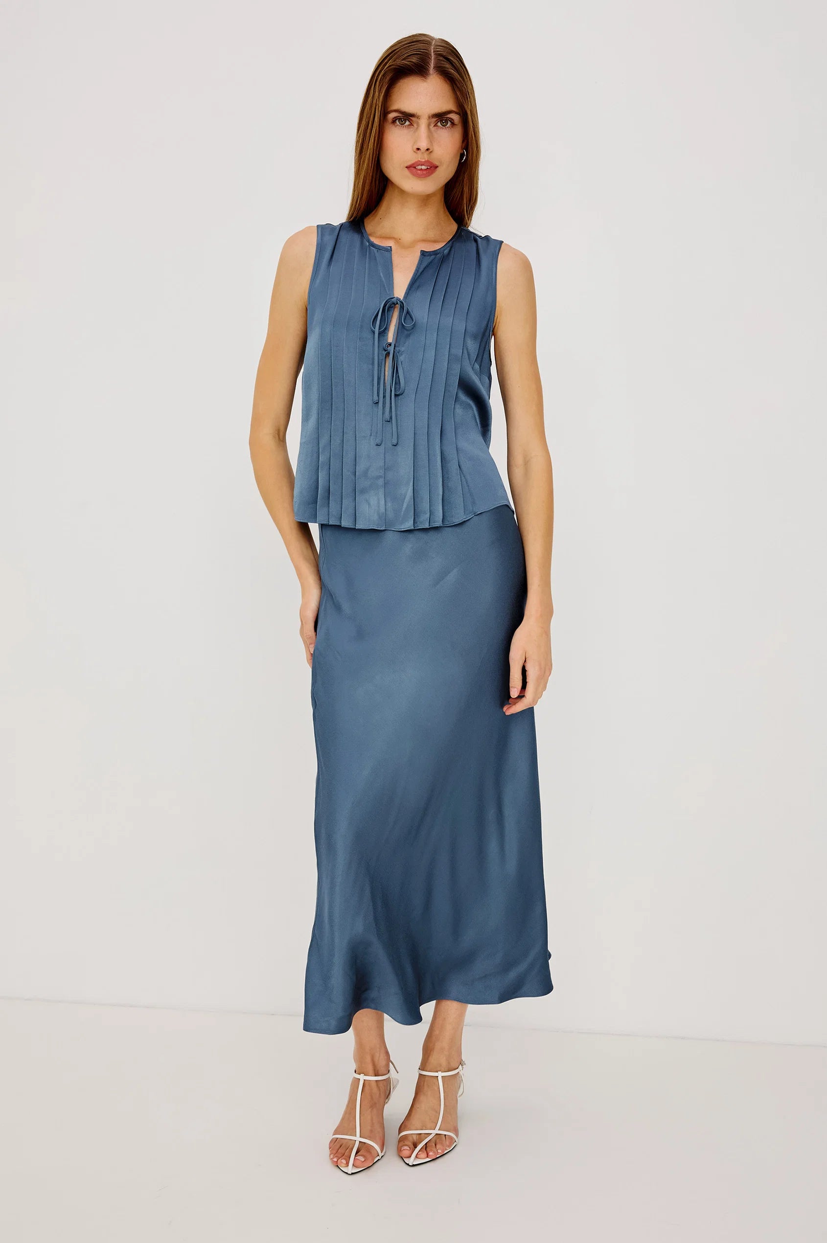 ANYA SKIRT IN ATLANTIC