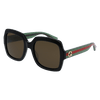 54MM RECTANGLE SUNGLASSES