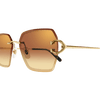 C DECOR METAL SUNGLASSES