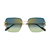 C DECOR METAL SUNGLASSES