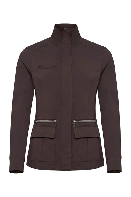 KENYA SAFARI JACKET IN ESPRESSO